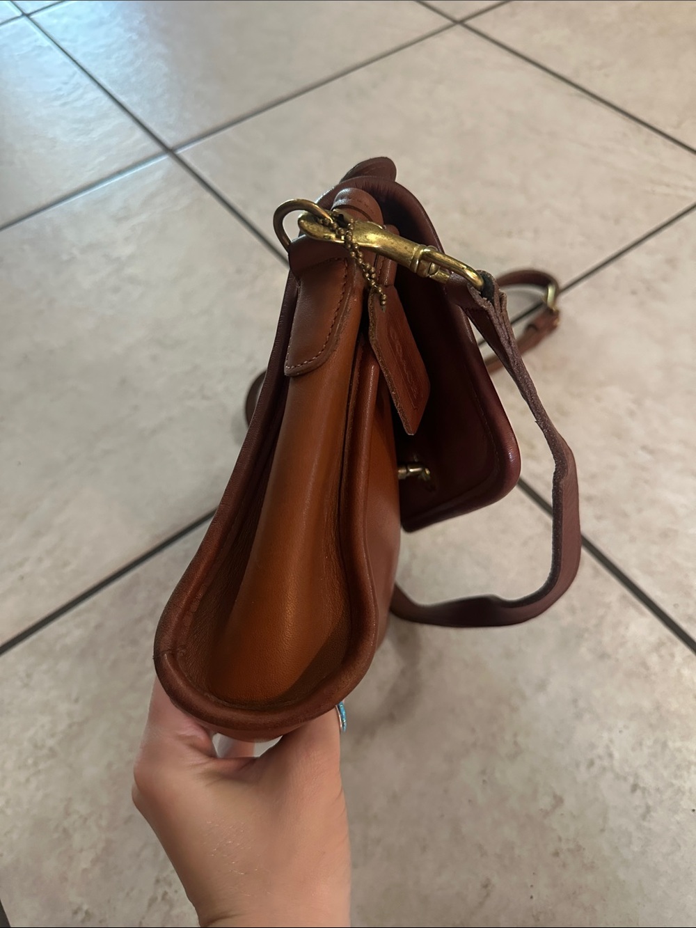 Vintage Coach Court Bag 9870 - Picture 8 of 12